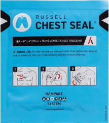 CURATIVO OCLUSIVO RUSSEL CHEST SEAL SAFEGUARD