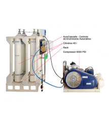 Sistema para Fornecimento de Ar Respirável Cascata 